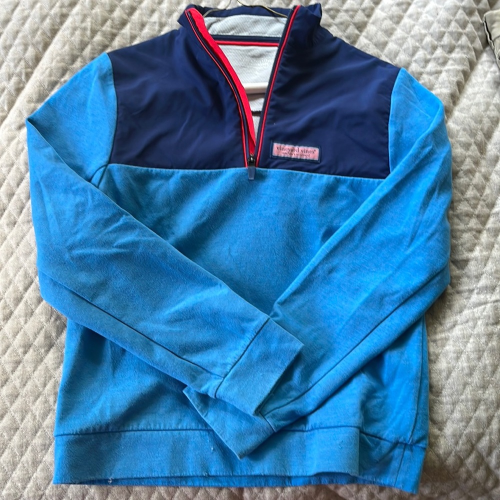 Vineyard Vines boys 1/4 zip pullover - L (16)